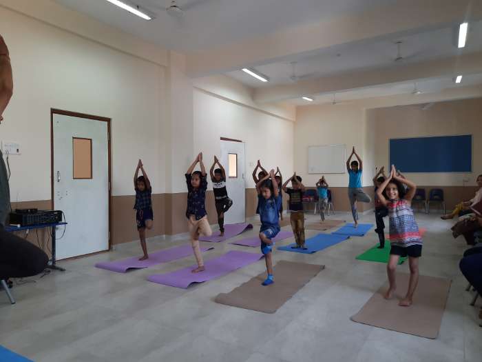 Student Orientation Programme Day 2 - Yoga Session - 2022 - jabalpur